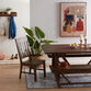 Leona Wood Farmhouse Extension Dining Table image number 1
