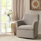 Brian Upholstered Swivel Glider Chair image number 1