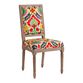 Paige Print Square Back Upholstered Dining Chair Set Of 2 image number 1