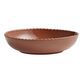 Sienna Dusty Rose Scalloped Low Bowl