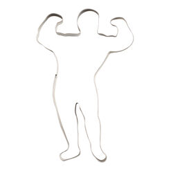 Bake the Perfect Man Stainless Steel Cookie Cutter