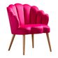 Margery Velvet Scalloped Upholstered Chair image number 0