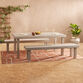Mallorca Whitewash Eucalyptus Wood Outdoor Dining Collection image number 0