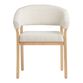 Dyanna Porcelain Upholstered Dining Chair Set of 2 image number 2