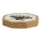 White And Gold Beaded Bee Coasters 4 Pack image number 1