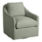 Delfina Slope Arm Upholstered Swivel Chair image number 0