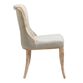 Channel Back Upholstered Dining Chairs Set Of 2 image number 3