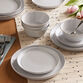 Whistler Gray Reactive Glaze Beaded Dinnerware Collection image number 0