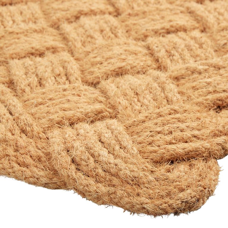 Natural Coir Rope Knot Doormat image number 3