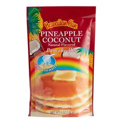 Hawaiian Sun Pineapple Coconut Pancake Mix Set of 4