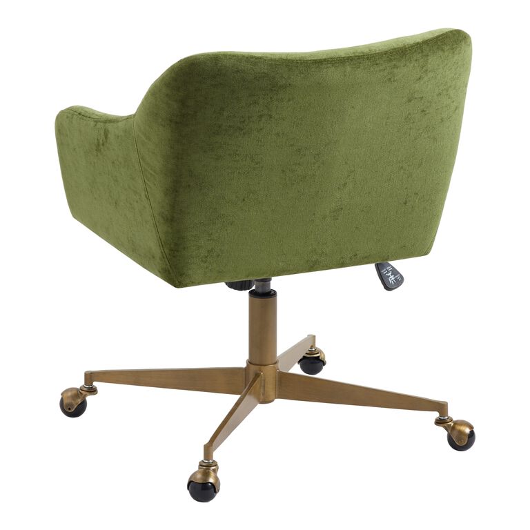 Zarek Mid Century Upholstered Office Chair image number 4
