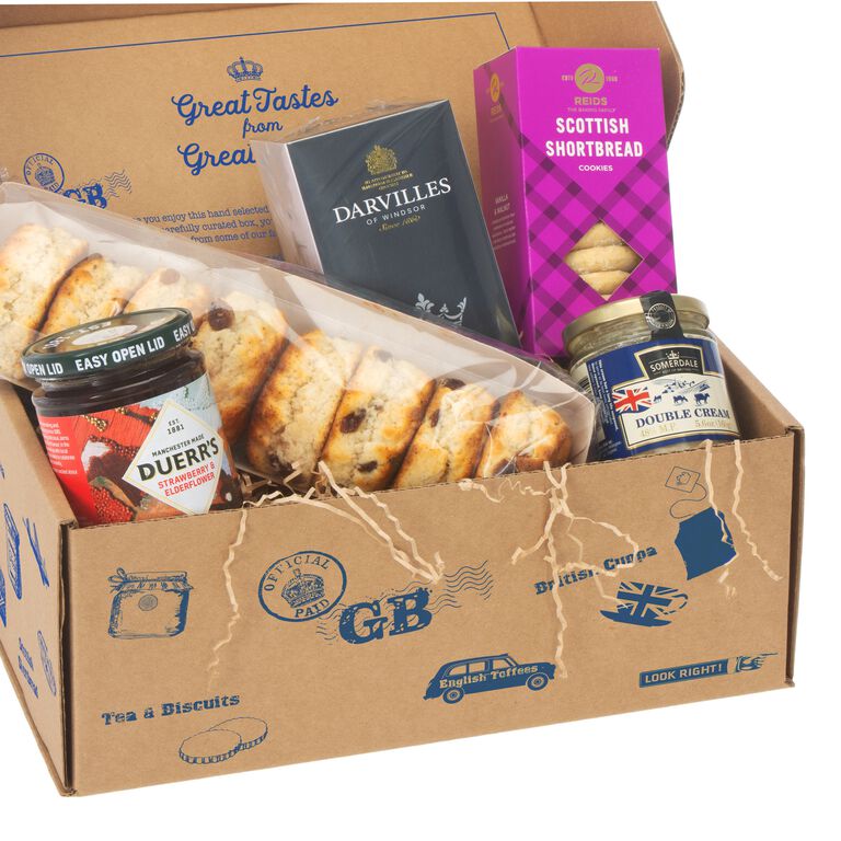 British Afternoon Tea Food Gift Box image number 1