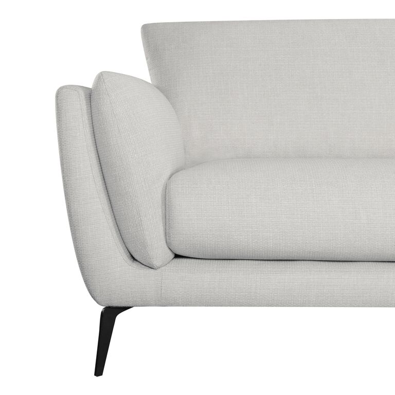 Fletcher Oat Right Facing Angled 2 Piece Sectional Sofa image number 6