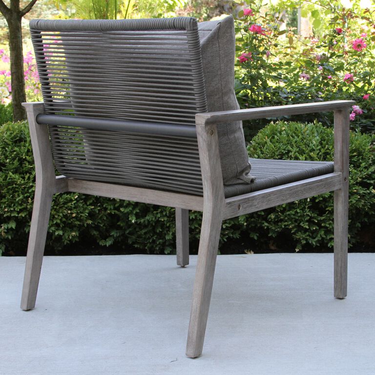 Loft Gray Rope Outdoor Lounge Chair Set of 2 image number 6