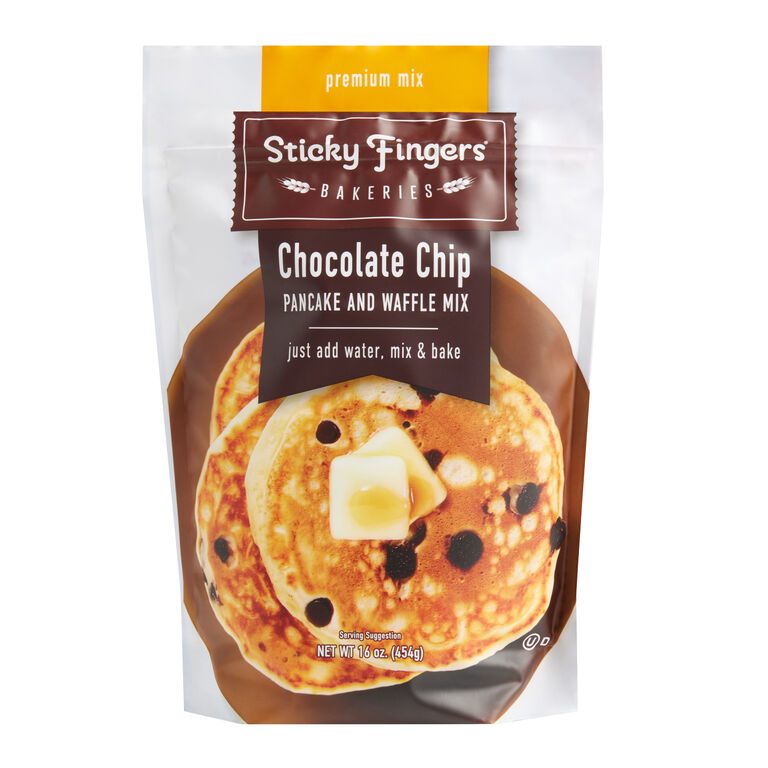 Sticky Fingers Chocolate Chip Pancake Mix image number 1