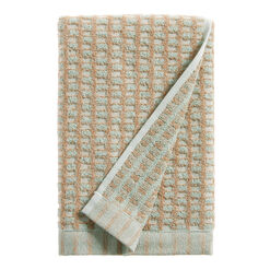 Camella Cocoa and Ivory Multiloop Hand Towel