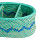 Tropicalia Blue And Teal Rattan Flatware Caddy Set Of 2 image number 1