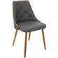 Herman Faux Leather Tufted Upholstered Dining Chair image number 0