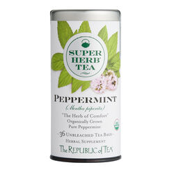 The Republic Of Tea SuperHerb Peppermint Tea 36 Count