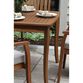 Danner Square Eucalyptus Outdoor Dining Table image number 3
