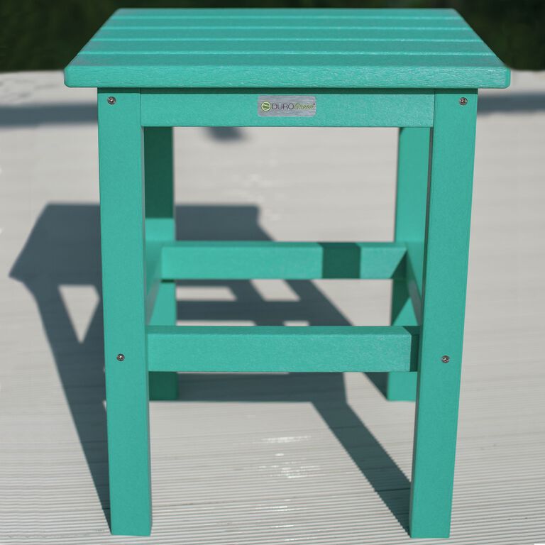 DuroGreen Square Recycled Plastic Outdoor End Table image number 3