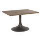 Gibson Reclaimed Pine and Metal Dining Table image number 0