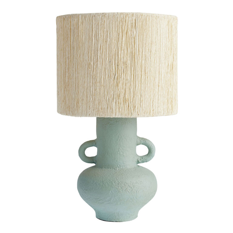 Kelly Sage Green Terracotta Vase Table Lamp Base image number 4