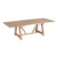 Leona Wood Farmhouse Extension Dining Table image number 2