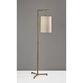 Yves Antique Brass Hanging Shade Floor Lamp image number 4