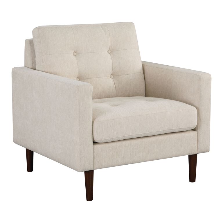 Cannon Mid Century Tufted Upholstered Chair image number 1