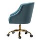 Nanette Velvet Tufted Upholstered Office Chair image number 2