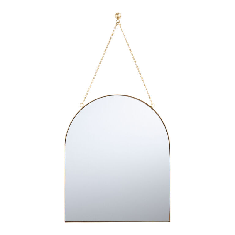 Gold Hanging Wall Mirror Collection image number 3