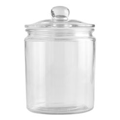 Glass Half Gallon Storage Jar