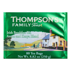 Thompson's Irish Breakfast Blend Tea 80 Count