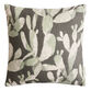 Black And Green Cactus Indoor Outdoor Throw Pillow image number 0