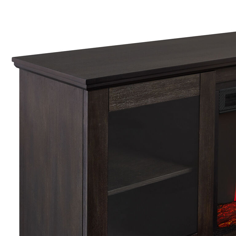 Winde Wood Electric Fireplace Media Stand image number 3