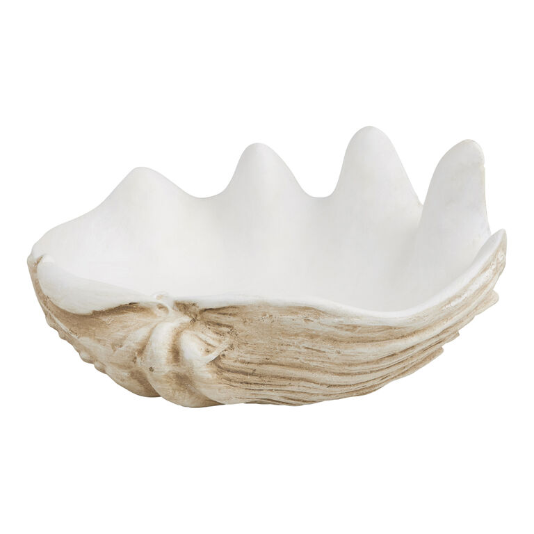 Clamshell Indoor Outdoor Bowl Decor image number 3