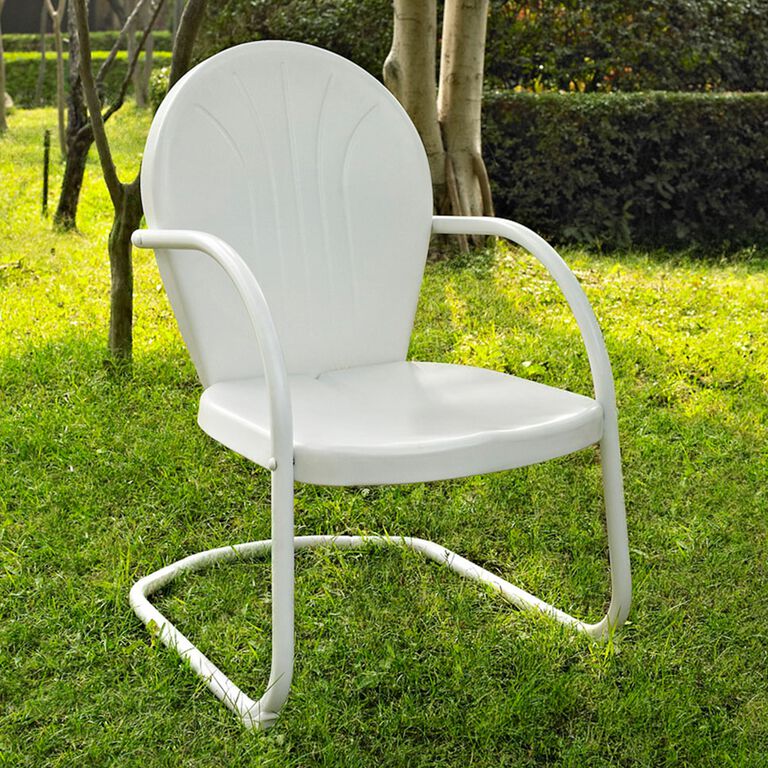Durresi Metal Mid Century Outdoor Chair image number 2