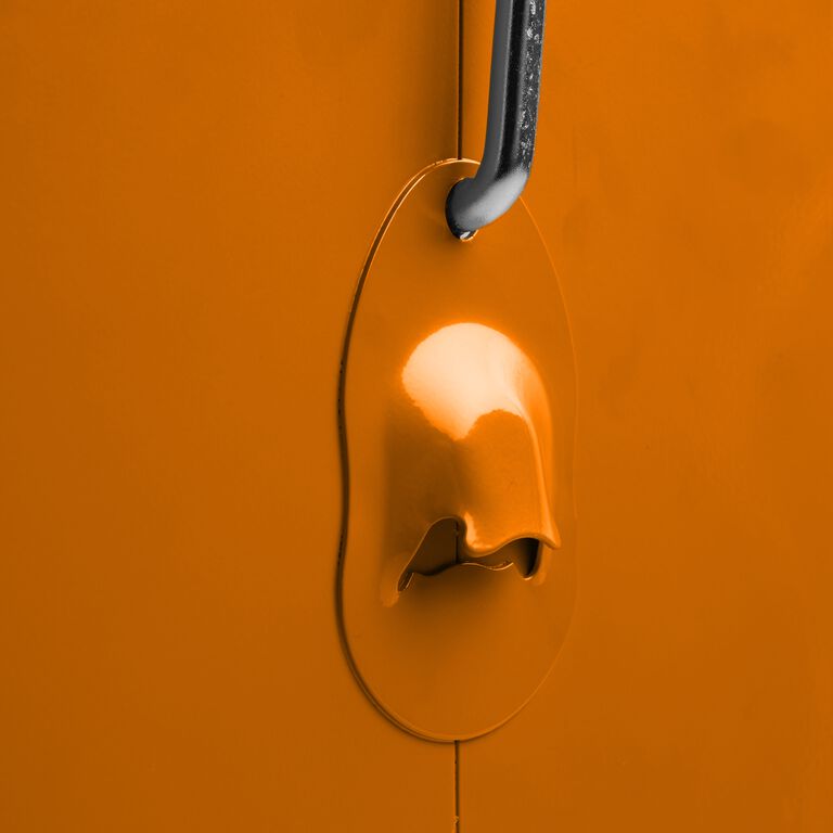 Orange Retro Drink Cooler image number 4