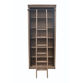 Lonsdale Tall Reclaimed Pine and Metal Bookshelf with Ladder image number 1