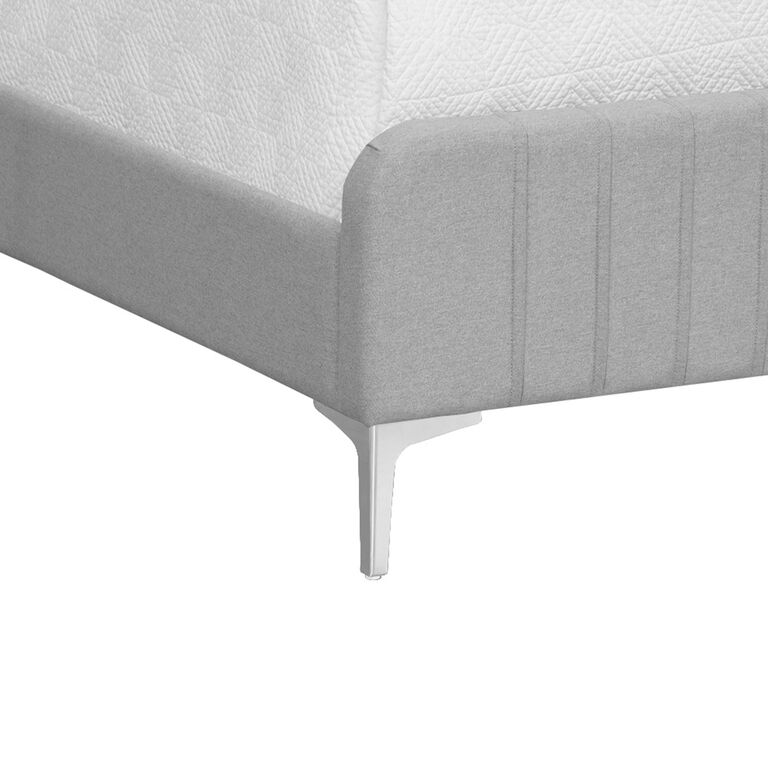 Amari Channel Tufted Upholstered Platform Bed image number 4