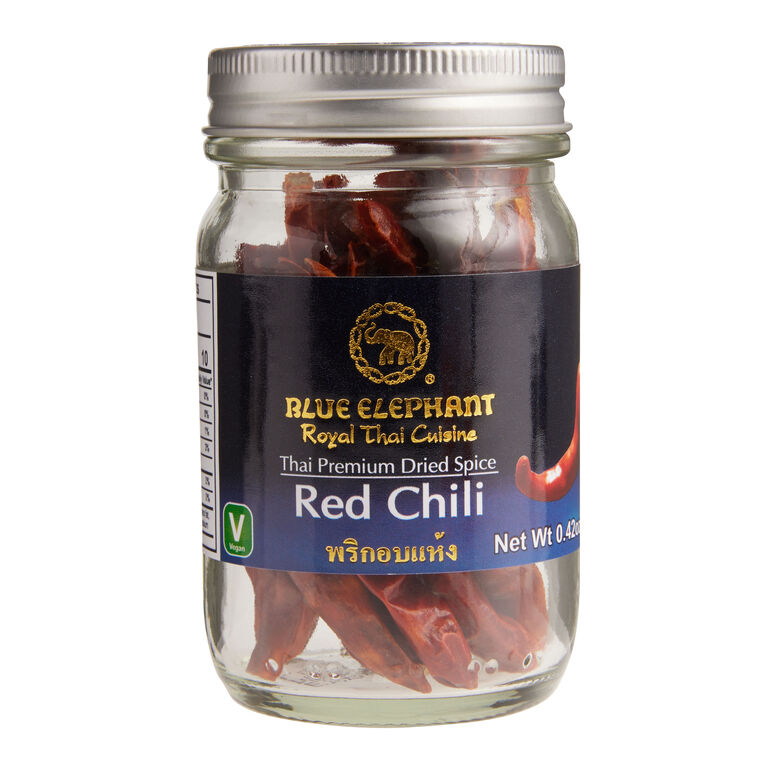 Blue Elephant Dried Thai Red Chili Peppers Set of 2 image number 1