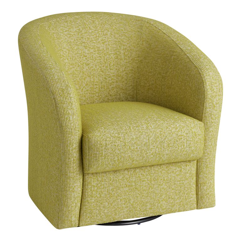 Megan Upholstered Swivel Chair image number 1