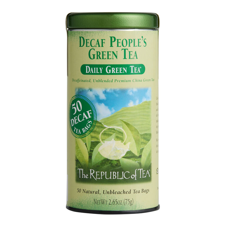 The Republic Of Tea Decaf The People's Green Tea 50 Count image number 1