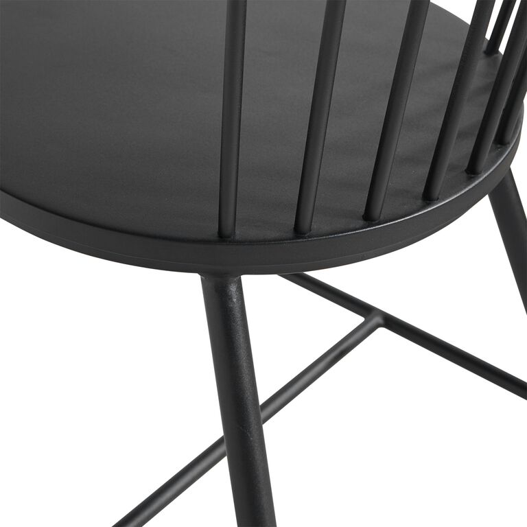Neal Black Steel Counter Stool image number 5