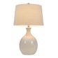 Harden Ivory Ceramic Diamond Table Lamps Set Of 2 image number 2