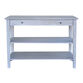 Evans Wood Console Table with Shelves image number 0