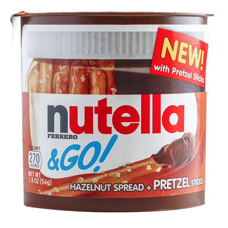 Nutella & Go Hazelnut Spread and Pretzels Snack Size image number 1
