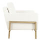Arthur Cream Boucle Exposed Wood Upholstered Chair image number 3