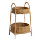 Railey Seagrass Woven Two Tier Storage Tower image number 0